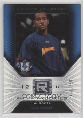 2004-05 Ultimate Collection - [Base] #125 - Ultimate Rookies - Luis Flores /750