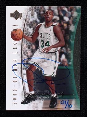 2004-05 Ultimate Collection - Ultimate Buybacks #35 - Paul Pierce (2000-01 Upper Deck NBA Legends) /10