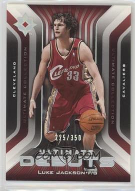 2004-05 Ultimate Collection - Ultimate Debuts #UD10 - Luke Jackson /350