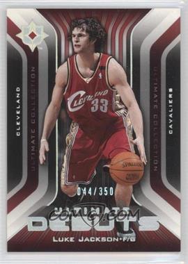 2004-05 Ultimate Collection - Ultimate Debuts #UD10 - Luke Jackson /350