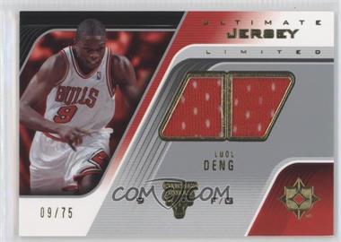2004-05 Ultimate Collection - Ultimate Game Jersey - Limited #UGJ-LD - Luol Deng /75