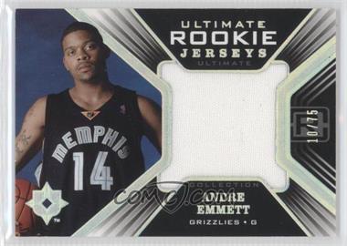 2004-05 Ultimate Collection - Ultimate Rookie Jerseys - Limited #URJ-AE - Andre Emmett /75
