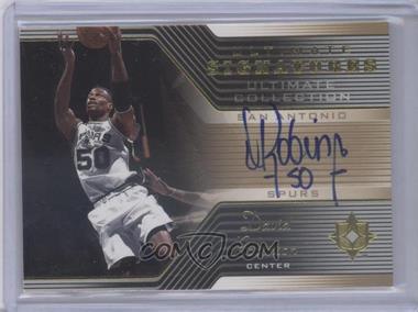 2004-05 Ultimate Collection - Ultimate Signatures #US-DR - David Robinson
