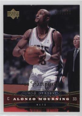 2004-05 Upper Deck - [Base] - Gold UD Exclusives #117 - Alonzo Mourning /100