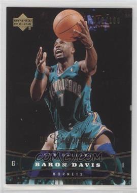 2004-05 Upper Deck - [Base] - Gold UD Exclusives #125 - Baron Davis /100