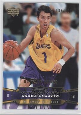 2004-05 Upper Deck - [Base] - Gold UD Exclusives #217 - Star Rookie - Sasha Vujacic /100
