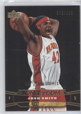 2004-05 Upper Deck - [Base] - Gold UD Exclusives #221 - Star Rookie - Josh Smith /100