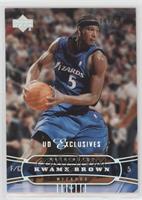 Kwame Brown #/25