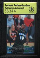 Sam Cassell [BAS Beckett Auth Sticker]