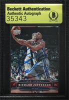 Richard Jefferson [BAS Beckett Auth Sticker]