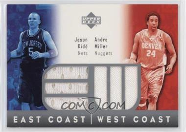 2004-05 Upper Deck - East Coast/West Coast Jerseys #EW-KM - Jason Kidd, Andre Miller
