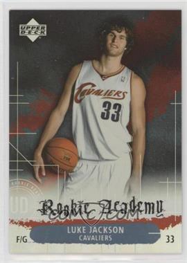 2004-05 Upper Deck - Rookie Academy - Rainbow #RA2 - Luke Jackson