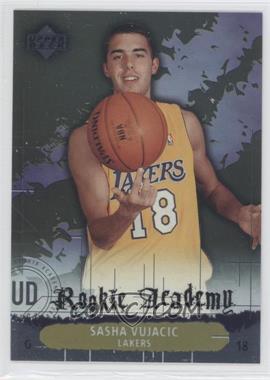 2004-05 Upper Deck - Rookie Academy #RA17 - Sasha Vujacic