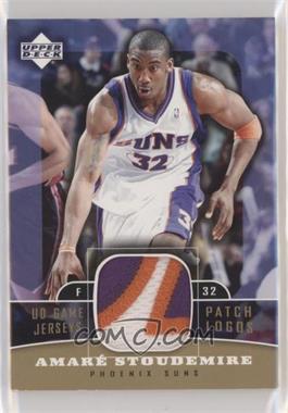 2004-05 Upper Deck - UD Game Jerseys - Patch Logos #PLO-AS - Amar'e Stoudemire
