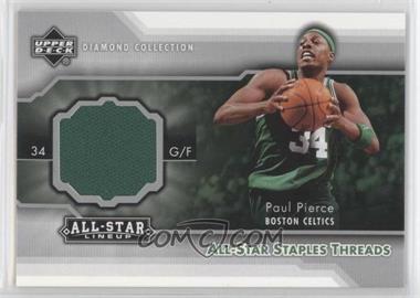 2004-05 Upper Deck All-Star Lineup - All-Star Staples Threads #STT-PP - Paul Pierce