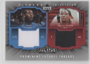 2004-05 Upper Deck All-Star Lineup - Prominent Futures Threads #PFT-NH - Udonis Haslem, Nenê