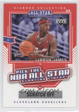 2004-05 Upper Deck All-Star Lineup - Promo Cards #AS2 - LeBron James