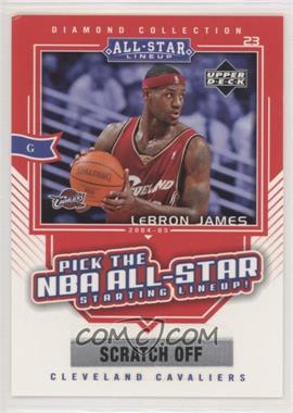 2004-05 Upper Deck All-Star Lineup - Promo Cards #AS2 - LeBron James [EX to NM]