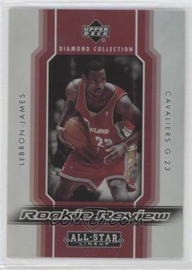 2004-05 Upper Deck All-Star Lineup - Rookie Review #RR9 - LeBron James