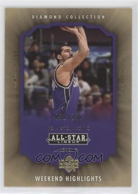 2004-05 Upper Deck All-Star Lineup - Weekend Highlights - Level 2 Gold #WH-PS - Peja Stojakovic /250