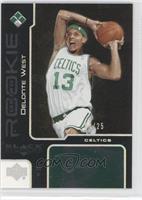 Delonte West #/25