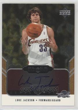 2004-05 Upper Deck Black Diamond - Gemography #GEM-LU - Luke Jackson