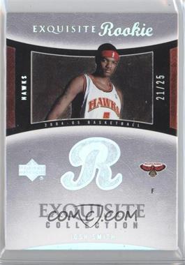 2004-05 Upper Deck Exquisite Collection - [Base] - Gold #56 - Exquisite Rookie - Josh Smith /25