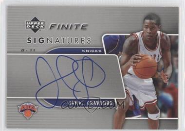 2004-05 Upper Deck Finite - Redemption Replacements Signatures #FS-JC - Jamal Crawford