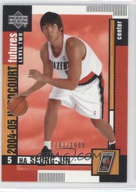 2004-05 Upper Deck Hardcourt - [Base] #130 - Futures Level Two - Ha Seung-Jin /1999