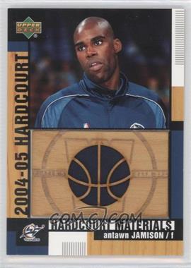 2004-05 Upper Deck Hardcourt - Hardcourt Materials - Combo Player's Materials #HCM-AJ - Antawn Jamison