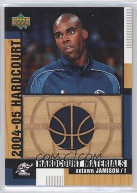 2004-05 Upper Deck Hardcourt - Hardcourt Materials - Combo Player's Materials #HCM-AJ - Antawn Jamison