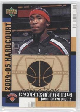 2004-05 Upper Deck Hardcourt - Hardcourt Materials - Combo Player's Materials #HCM-JC - Jamal Crawford