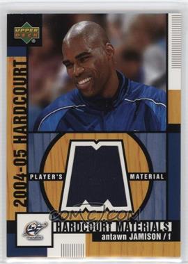 2004-05 Upper Deck Hardcourt - Hardcourt Materials - Player's Materials #HM-AJ - Antawn Jamison