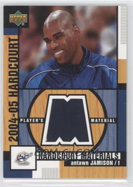 2004-05 Upper Deck Hardcourt - Hardcourt Materials - Player's Materials #HM-AJ - Antawn Jamison