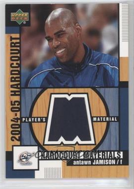 2004-05 Upper Deck Hardcourt - Hardcourt Materials - Player's Materials #HM-AJ - Antawn Jamison