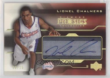 2004-05 Upper Deck Pro Sigs Diamond Collection - Pro Signs Rookies - Gold #PS-LC - Lionel Chalmers /25