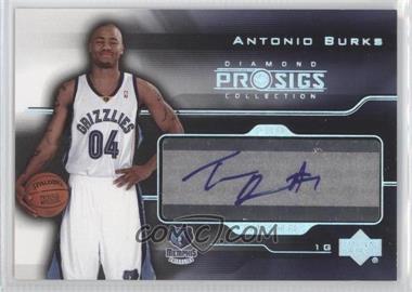 2004-05 Upper Deck Pro Sigs Diamond Collection - Pro Signs Rookies #PS-BU - Antonio Burks