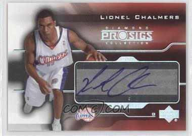 2004-05 Upper Deck Pro Sigs Diamond Collection - Pro Signs Rookies #PS-LC - Lionel Chalmers