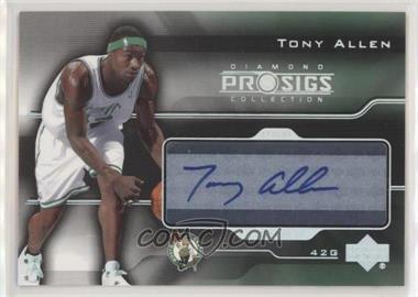 2004-05 Upper Deck Pro Sigs Diamond Collection - Pro Signs Rookies #PS-TA - Tony Allen