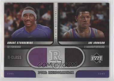 2004-05 Upper Deck R-Class - R Tifacts Dual Memorabilia #R2-SJ - Amare Stoudemire, Joe Johnson