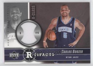 2004-05 Upper Deck R-Class - R Tifacts #RCR-BO - Carlos Boozer