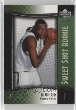 2004-05 Upper Deck Sweet Shot - [Base] #112 - Al Jefferson /1250