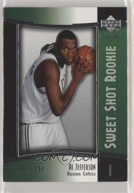 2004-05 Upper Deck Sweet Shot - [Base] #112 - Al Jefferson /1250