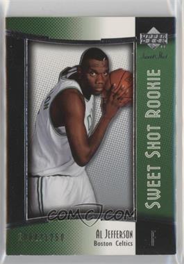 2004-05 Upper Deck Sweet Shot - [Base] #112 - Al Jefferson /1250