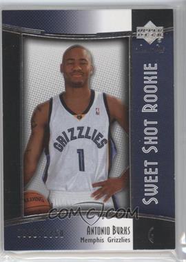 2004-05 Upper Deck Sweet Shot - [Base] #97 - Antonio Burks /1250