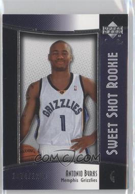 2004-05 Upper Deck Sweet Shot - [Base] #97 - Antonio Burks /1250