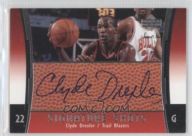 2004-05 Upper Deck Sweet Shot - Signature Shots #SS-CD - Clyde Drexler