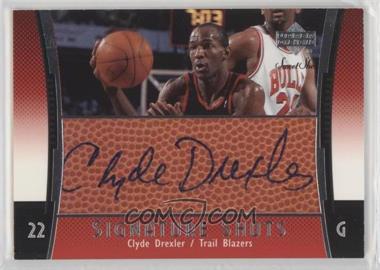 2004-05 Upper Deck Sweet Shot - Signature Shots #SS-CD - Clyde Drexler