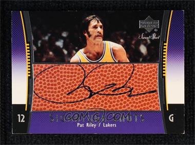 2004-05 Upper Deck Sweet Shot - Signature Shots #SS-PR - Pat Riley [EX to NM]