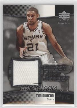 2004-05 Upper Deck Sweet Shot - Sweet Shot Jerseys #SSJ-TD - Tim Duncan